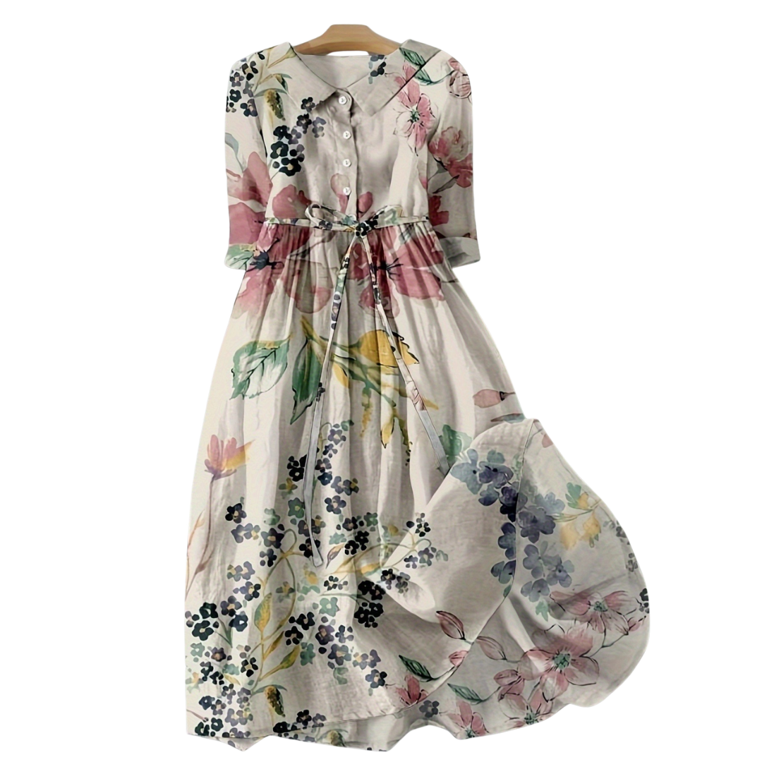 Estelle - Vestito elegante con fiori