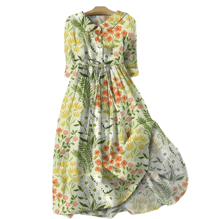Estelle - Vestito elegante con fiori