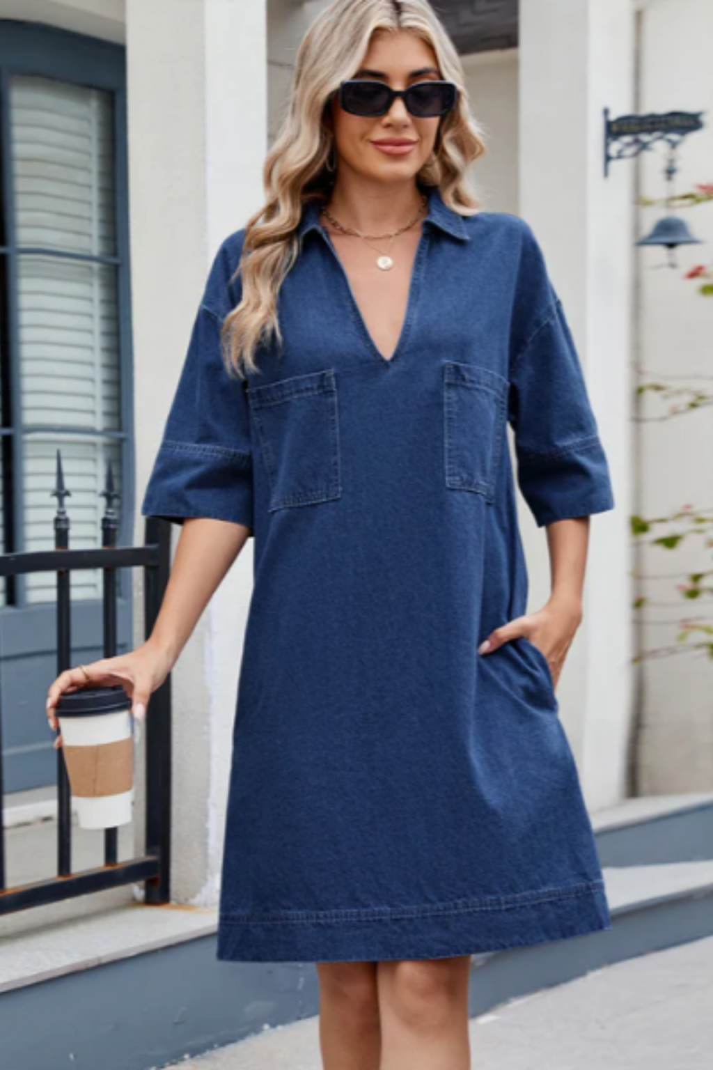 Jade | Abito in Denim Casual