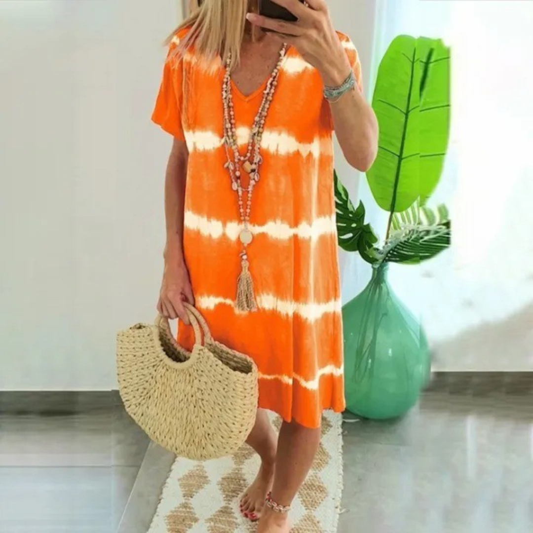 Wilma – Abito boho tie-dye