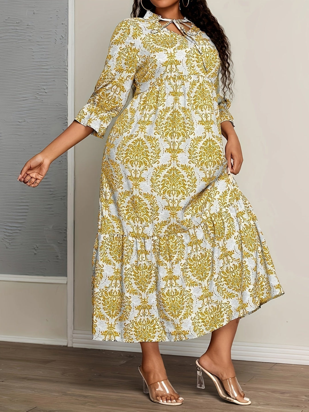 Marta – Abito boho mosaico