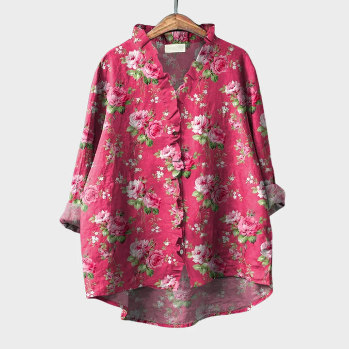 Melinda - Elegante blusa estiva in tessuto leggero
