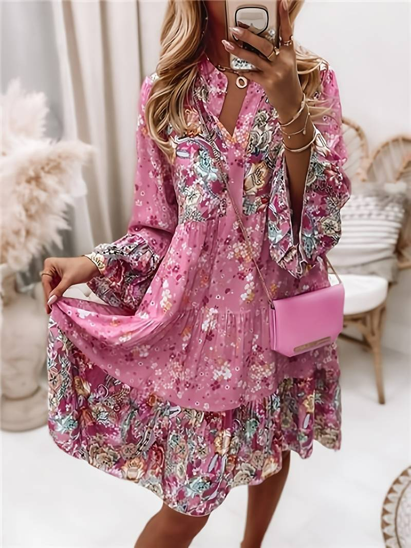 Elena – Abito boho stampato