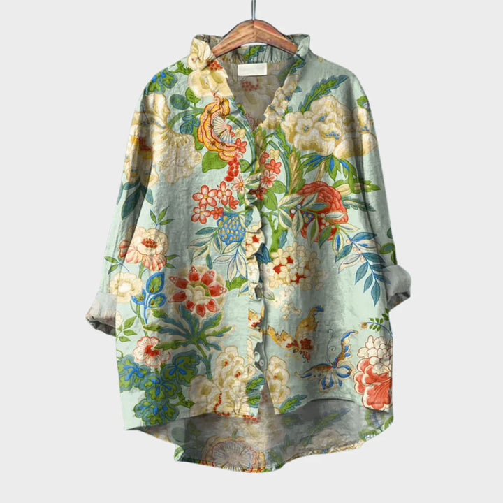 Melinda - Elegante blusa estiva in tessuto leggero