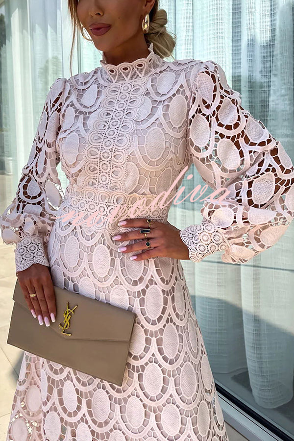 Noor - Abito in pizzo romantico