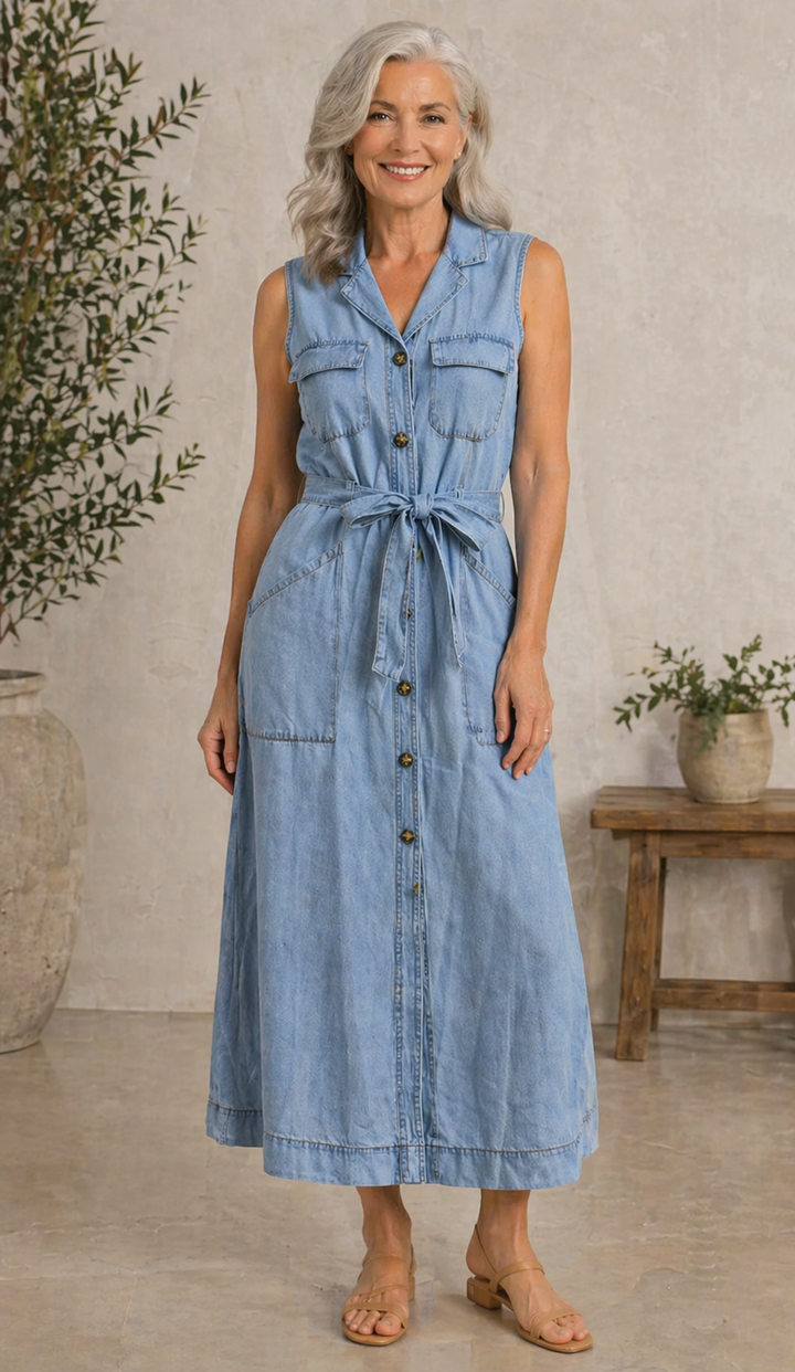 Susan | Abito in Denim
