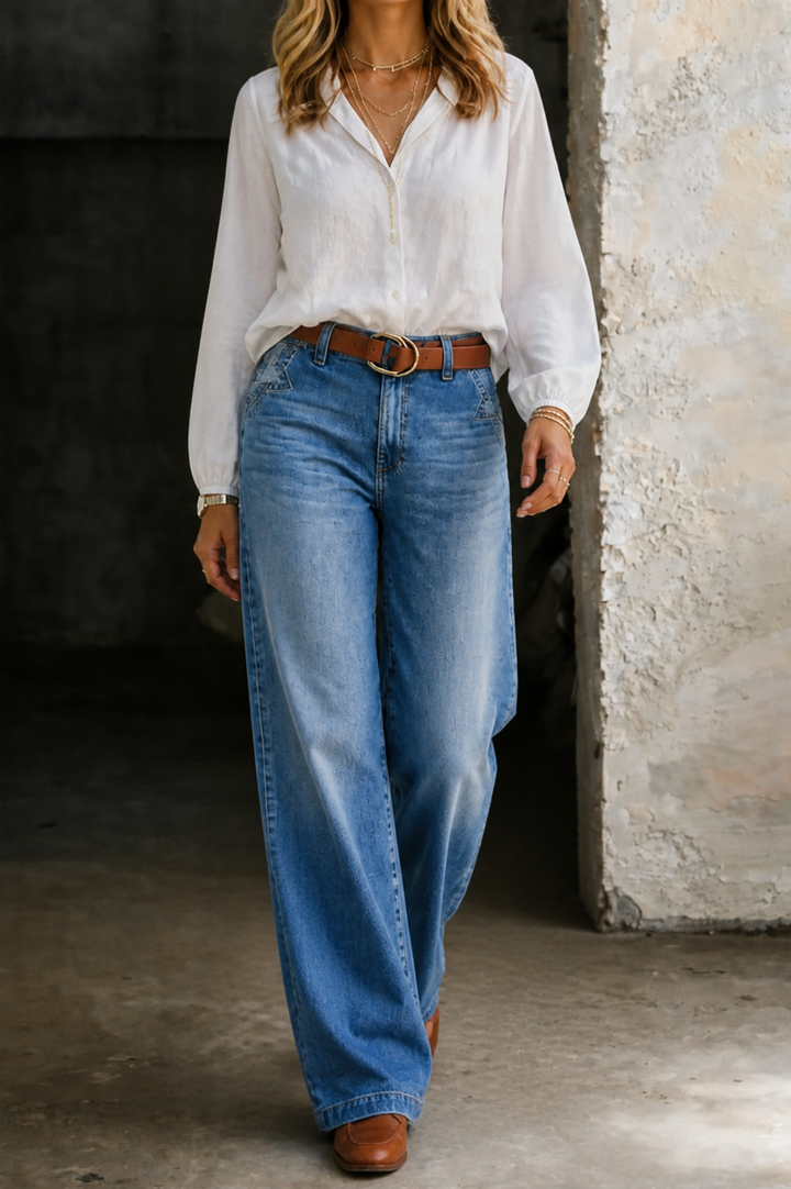 Jeans Vintage a Vita Alta