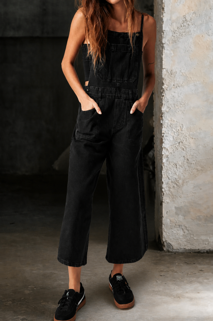 Elizabeth | Salopette con Pantaloni Larghi