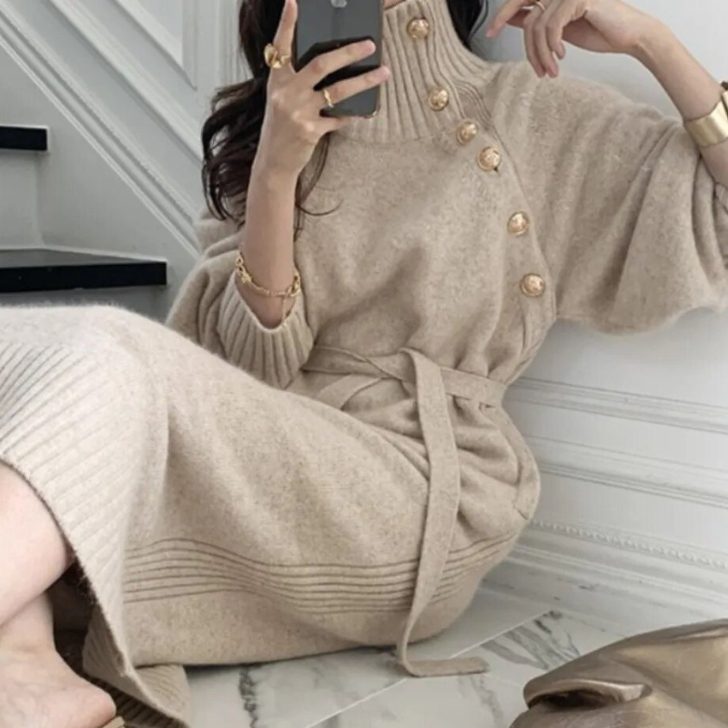 Evelina – Abito boho a portafoglio