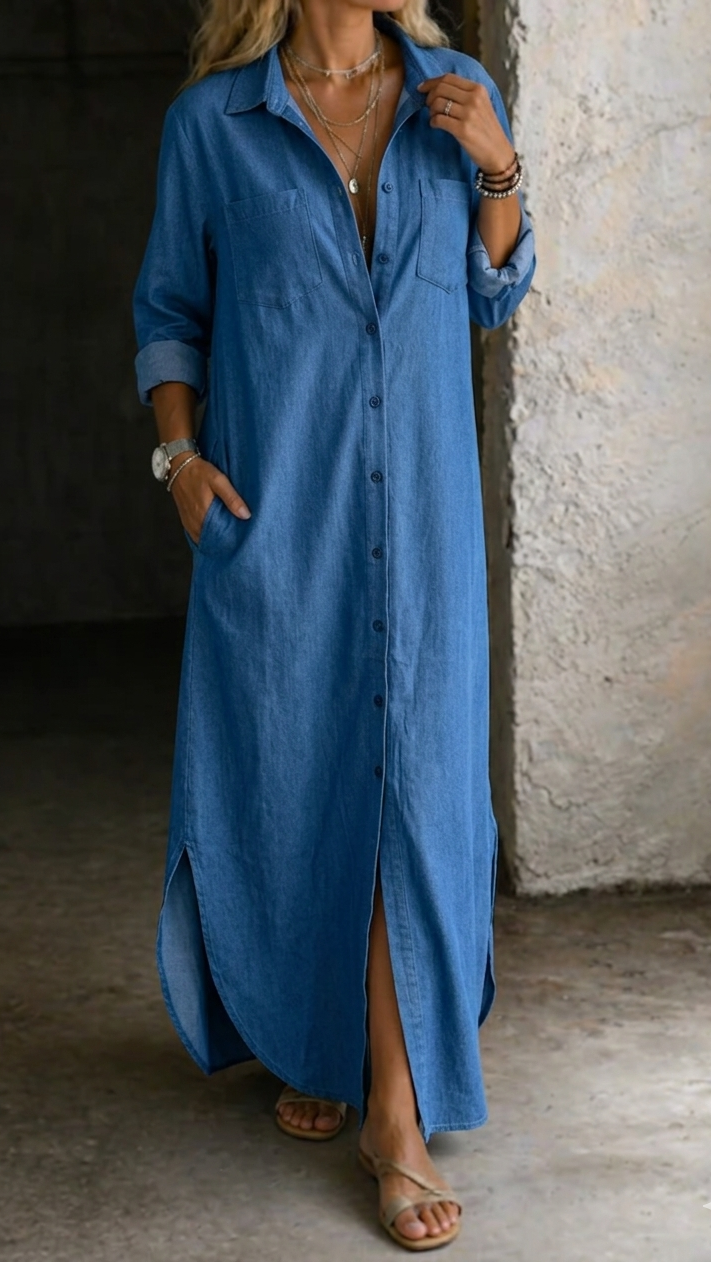 Delana | Vestito Button Down