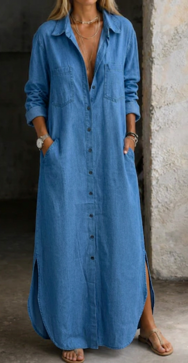 Delana | Vestito Button Down