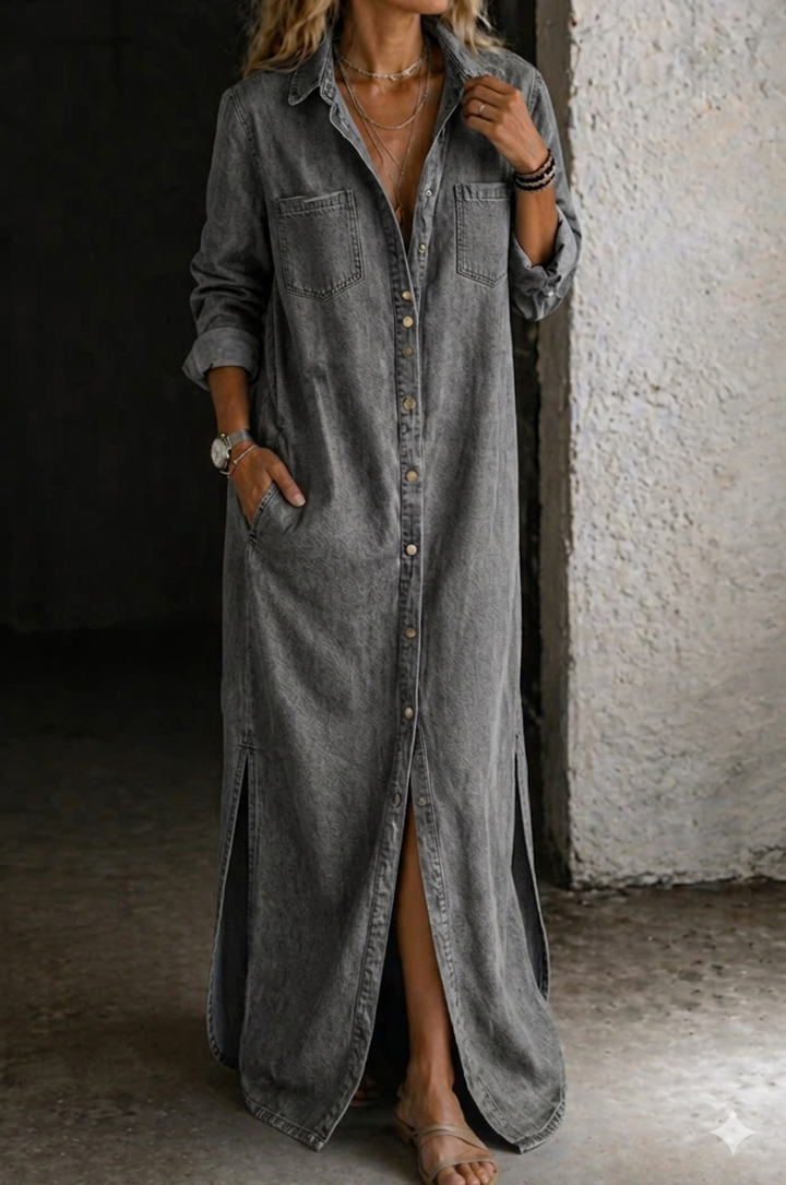 Delana | Vestito Button Down