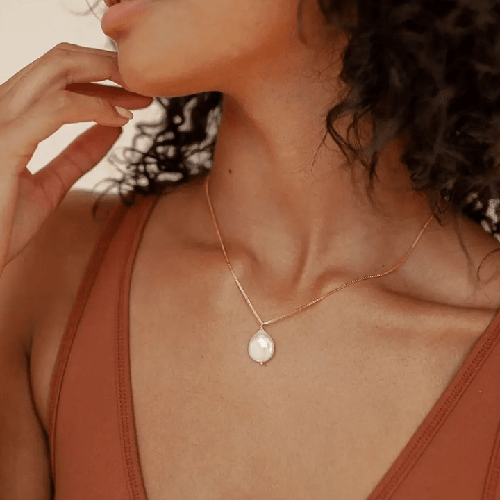 Collana con perla