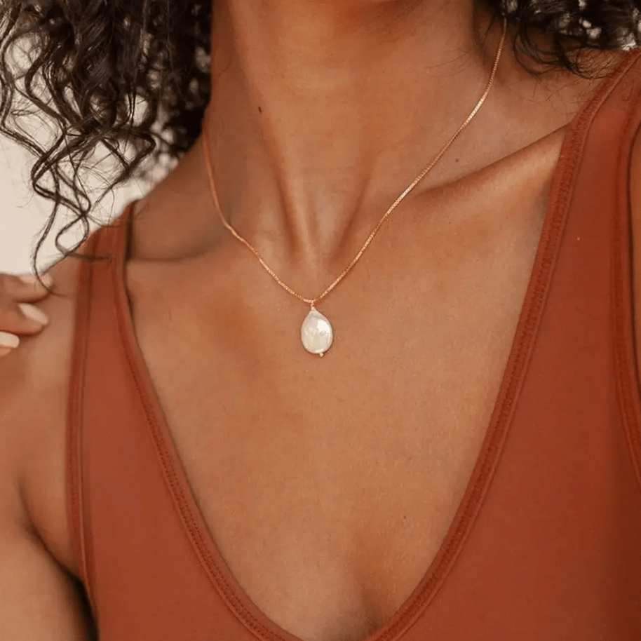 Collana con perla