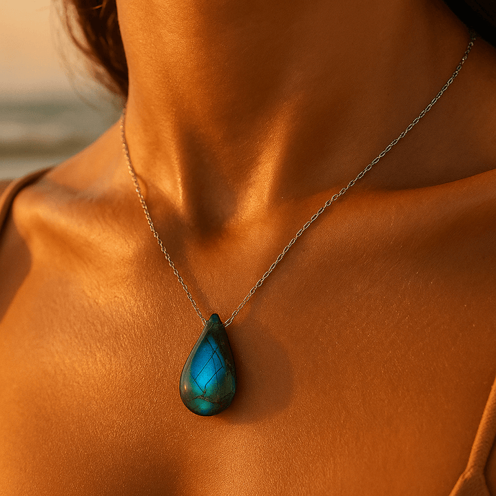 Collana in Labradorite