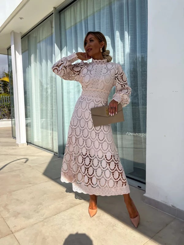 Noor - Abito in pizzo romantico