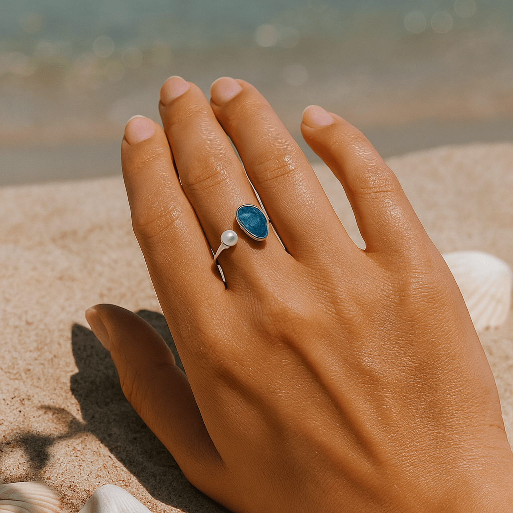 Danza nelle profondità marine argento 925