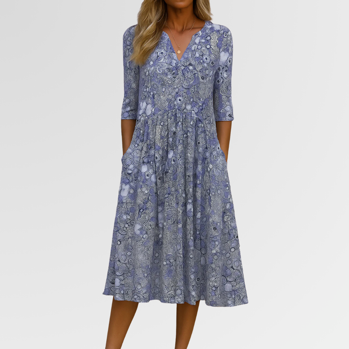 Olivia | Abito elegante con scollo a V