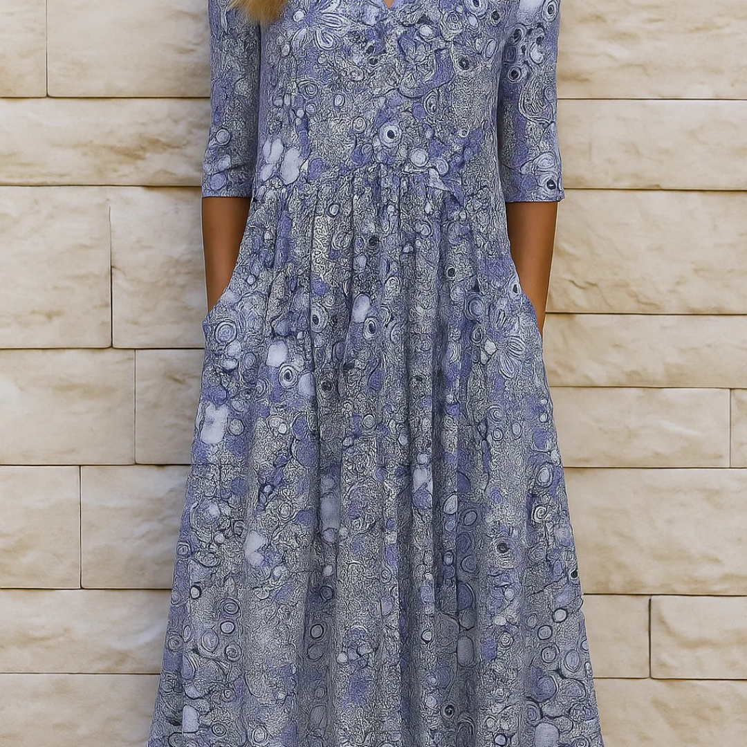 Olivia | Abito elegante con scollo a V