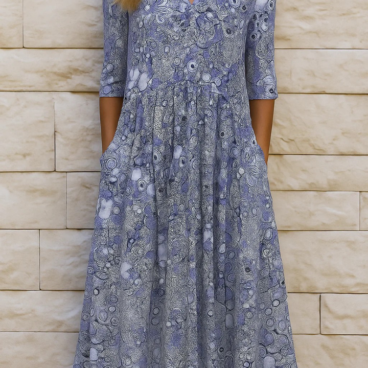 Olivia | Abito elegante con scollo a V