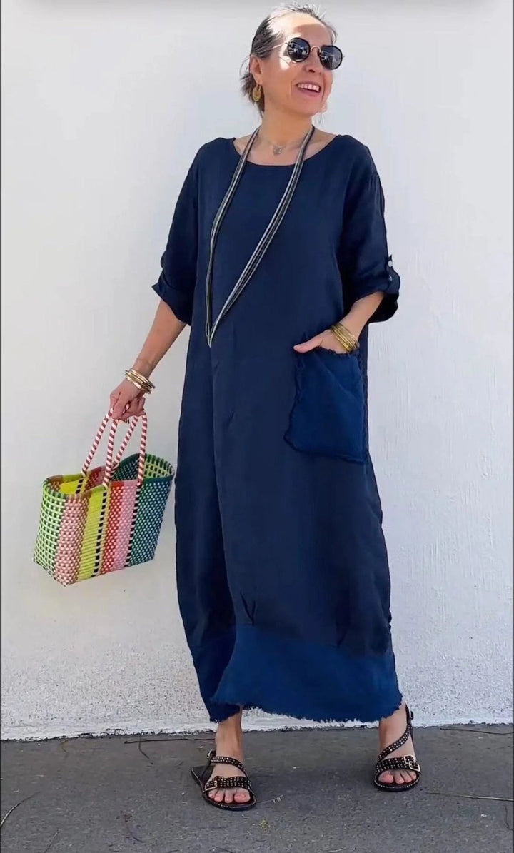 Leonora – Abito boho oversize