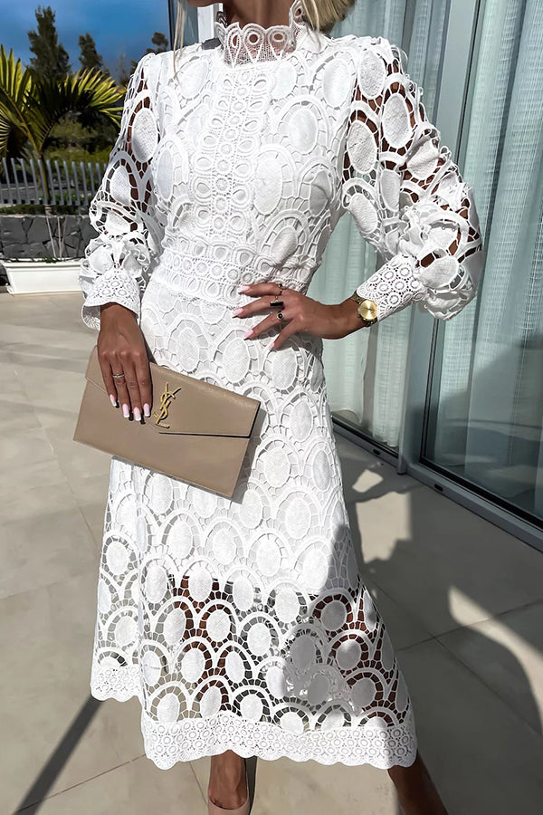 Noor - Abito in pizzo romantico