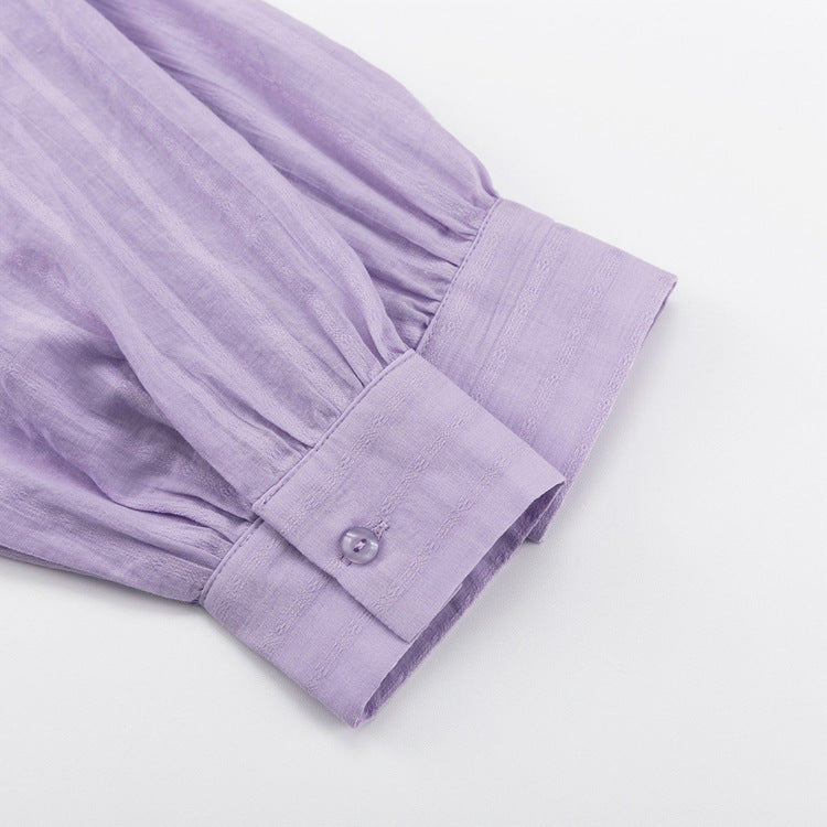 Yselia - Completo due pezzi fluido con camicia e pantaloni corti