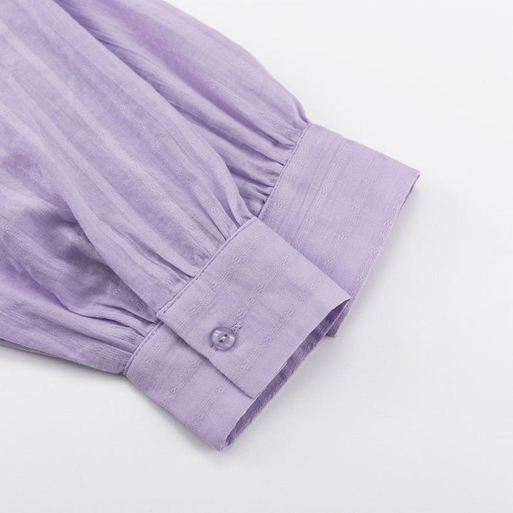 Yselia - Completo due pezzi fluido con camicia e pantaloni corti