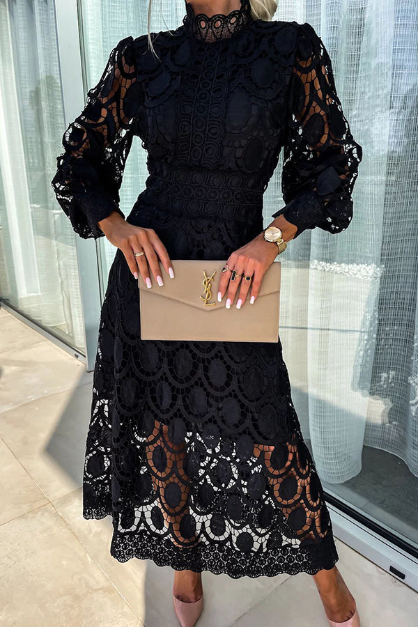 Noor - Abito in pizzo romantico