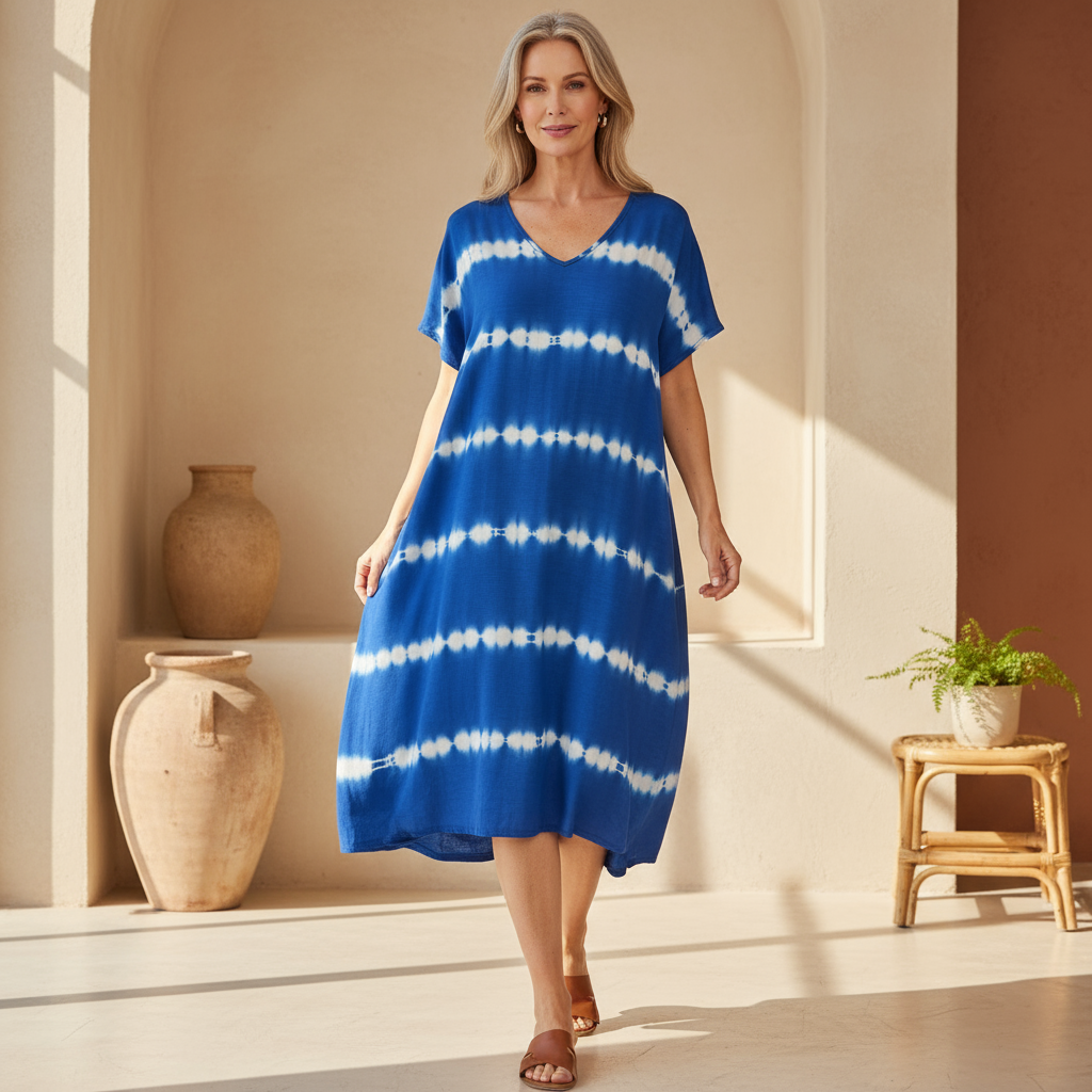 Wilma – Abito boho tie-dye