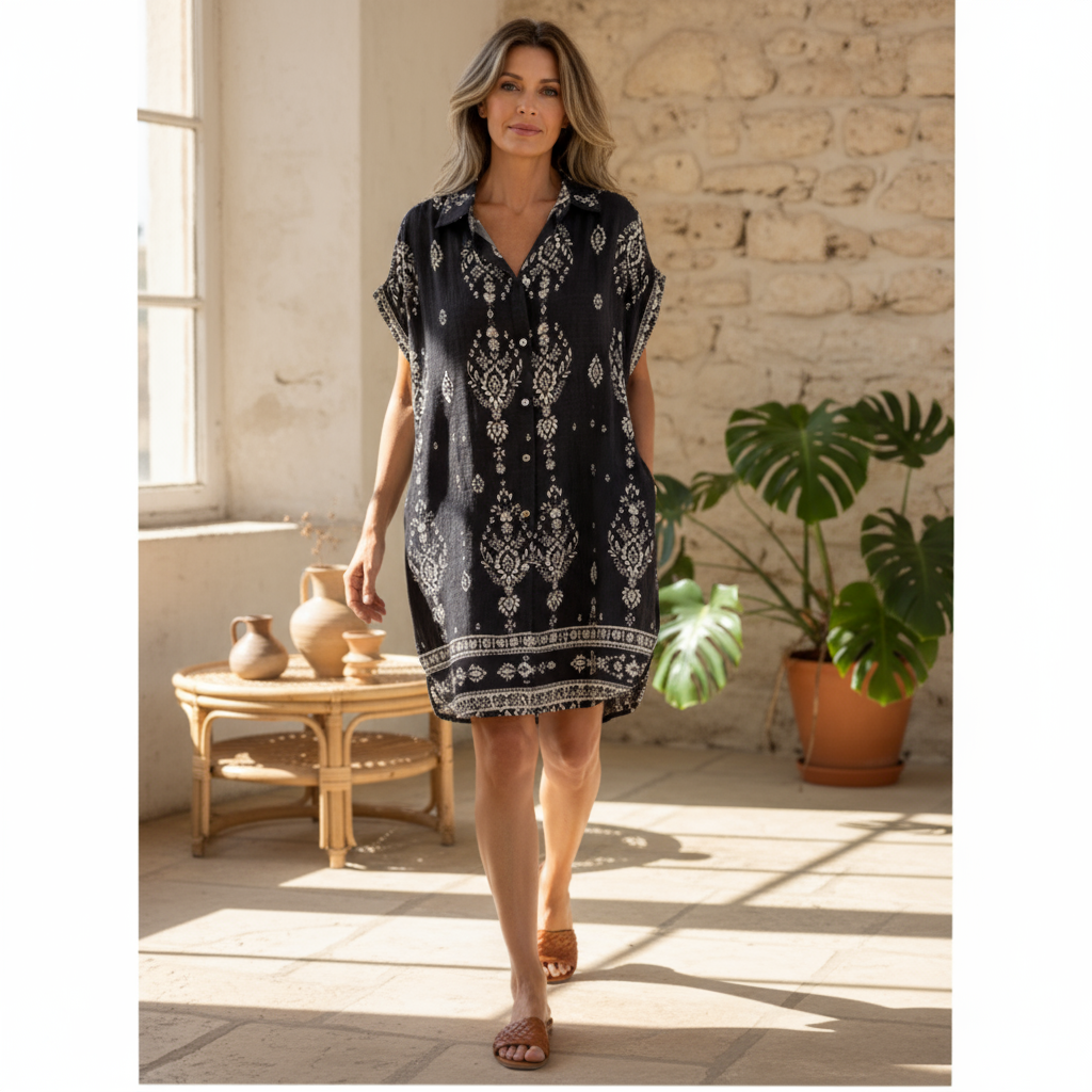 Michela – Abito boho vintage