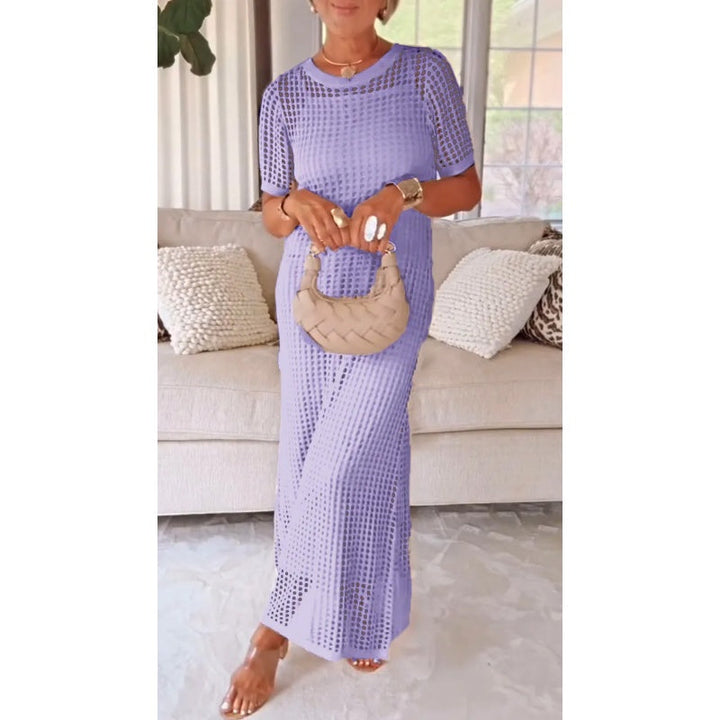 Bethania | Abito Maxi Lungo con Cut-Out + Sottoveste Gratuita