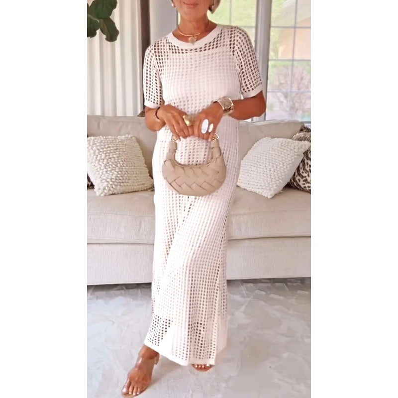 Bethania | Abito Maxi Lungo con Cut-Out + Sottoveste Gratuita