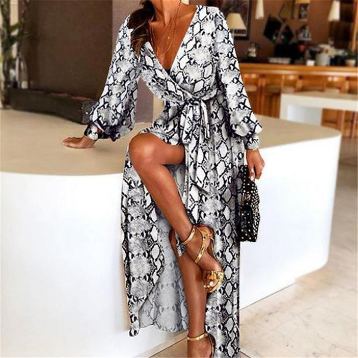 Fabiola – Abito boho stampato
